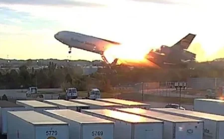 NTSB Unveils Detailed Images of Engine Detachment in Fatal UPS Crash