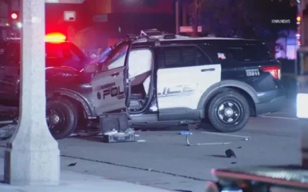 Alhambra Officer Killed in Violent Crash; One Dead, Two Injured