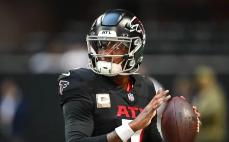 Falcons Place Michael Penix on Injured Reserve List