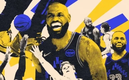 LeBron James Shines in Return to Lakers