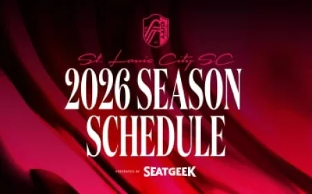 St. Louis CITY SC Releases 2026 Season Schedule