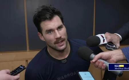 Tom Wilson Shines in Postgame Performance