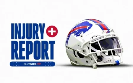 Buffalo Bills vs. Houston Texans: Final Injury Reports Released