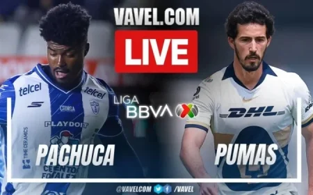Pachuca vs Pumas Live Score: Match Kicks Off at 0-0