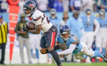 Woody Marks Surpasses Nick Chubb on Texans’ RB Depth Chart Amid Mixon Absence