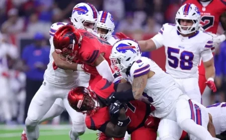 Bills Linebacker Terrel Bernard Suffers Arm Injury Against Texans