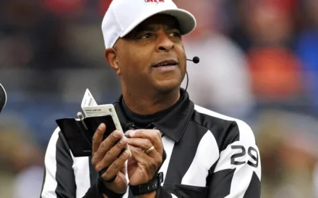 Referee Adrian Hill Sustains Leg Injury, Exits Match on Stretcher