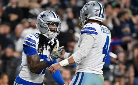 Cowboys’ Ceedee and Dak Gear Up for Vital Clash Against Eagles