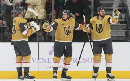 Golden Knights Halt Rangers’ Six-Game Road Winning Streak