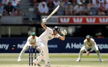 Mitchell Starc Dismisses Crawley and Root for Ducks; England in Trouble