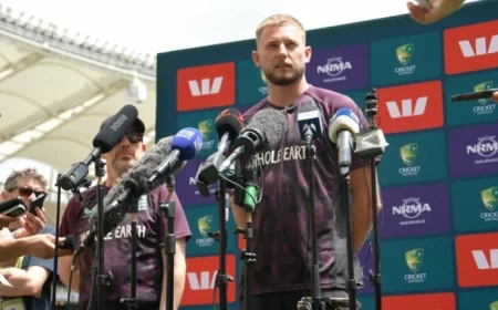 Gus Atkinson Previews Ashes at Press Conference