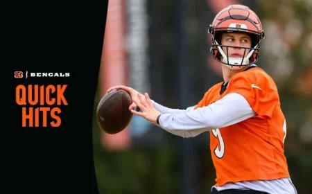 Joe Burrow Shines in Second Full Practice, Earning Praise as “Football Freak”