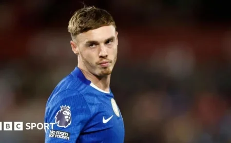 Chelsea’s Palmer Suffers Toe Fracture in Home Accident