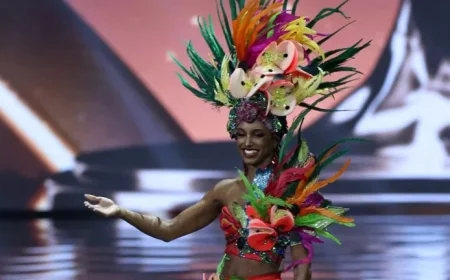 Miss Universe Owner Updates After Contestant Falls Off Stage
