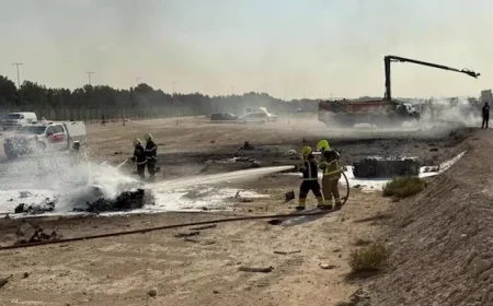 Indian Fighter Jet Crashes at Dubai Air Show, Pilot Killed