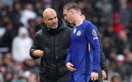 Cole Palmer Misses Burnley Match Due to Unusual Home Injury