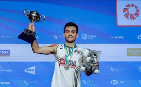 Lakshya Sen Wins Season’s First Title at Australian Open 2025 Badminton