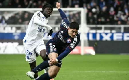 Lyon Stalls in Auxerre Draw, Ligue 1 Progress Halts
