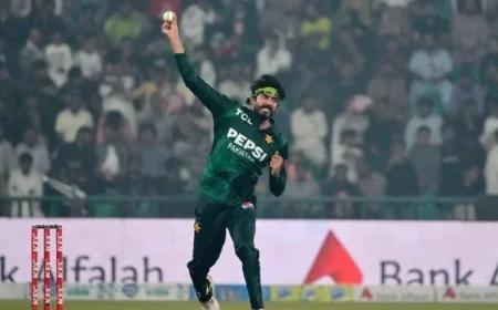Usman Tariq Stuns Zimbabwe, Achieves Hat-Trick as 4th Pakistani in T20I