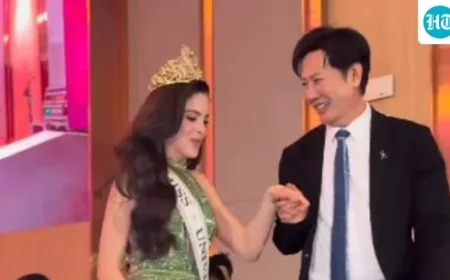 Miss Universe 2025 Fátima Bosch Resolves Past Tensions with Nawat Itsaragrisil on Stage