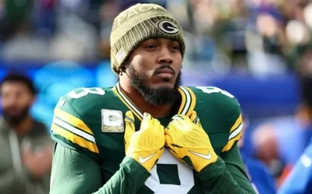 Packers’ RB Jacobs, WR Golden Out Against Vikings