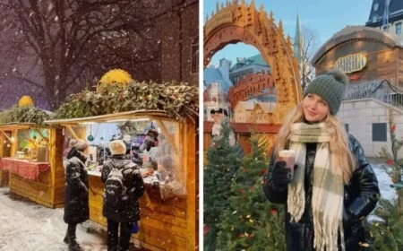 Quebec’s German Christmas Market Transports You to Berlin’s Snowy Streets