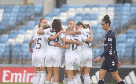 Real Madrid Dominates Eibar 3-0 in Liga F Match Recap