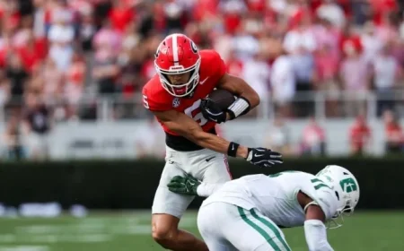 Georgia Football Earns Top Marks After Dominating Charlotte