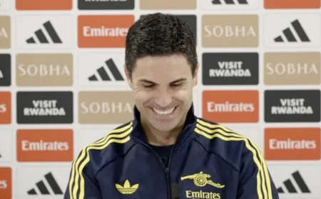 Arteta Discusses Zubimendi’s Adaptation, Gabi’s Absence, and Saka’s Contract