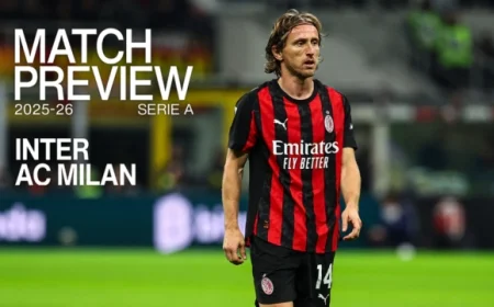 Inter vs AC Milan: 2025/26 Serie A Stats, Standings & Suspensions