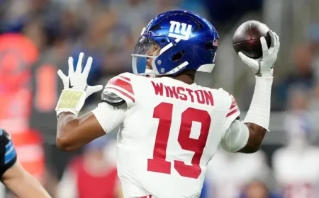 Giants’ Trick Play Secures Early Touchdown Against Lions