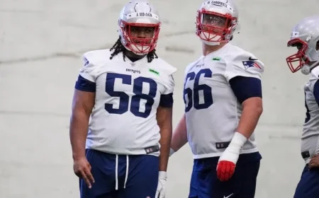 Patriots Rookie Exits to Locker Room with Injury Against Bengals