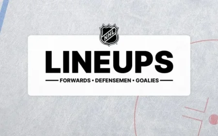 Bruins vs. Sharks: Projected Lineups Revealed