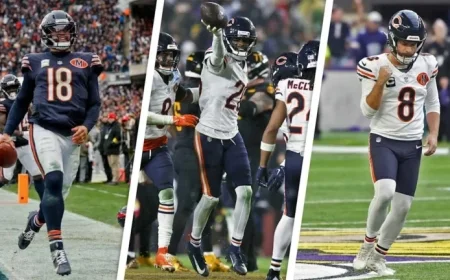 Bears Secure Thrilling Comeback Victory Through Team Effort