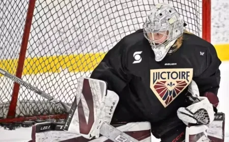 Québécoise Left Behind in Victory