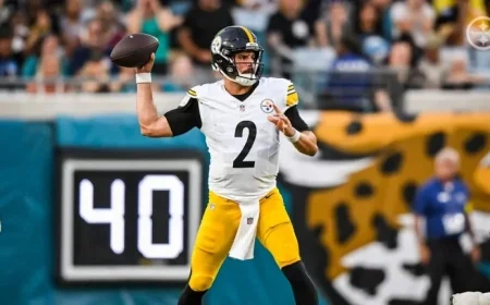 Rudolph to Lead Quarterback Charge Against Bears