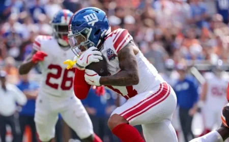 Wan’Dale Robinson’s Week 12 Status Updated: Giants WR Injury News