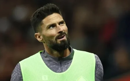 Ligue 1: Giroud Leads Lille, Paris FC Trusts Trapp in Goal