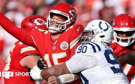 NFL Week 12: Live Scores, Results, Team News, Updates for Colts-Chiefs, Giants-Lions