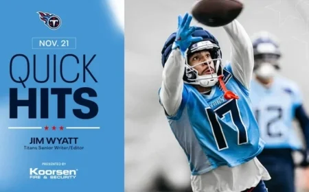 Key Takeaways from Friday’s Titans Practice Session