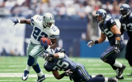 Emmitt Smith Reflects on 2002 Rushing Record Pursuit