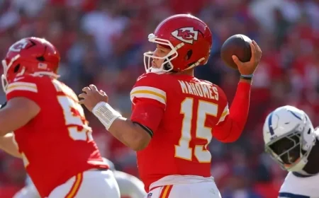 Patrick Mahomes Sets NFL Record in Game Against Colts