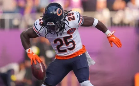 Bears’ Kyle Monangai Gains Major Spotlight in 2025 Rookie RB Redraft