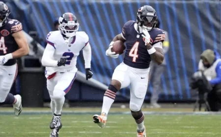 D’Andre Swift Injury Update: Impact on Steelers vs. Bears Betting