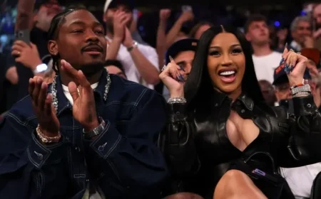 Cardi B and Stefon Diggs Announce Baby’s Birth with Patriots-Themed Post