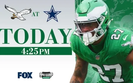 Watch and Stream Eagles vs. Cowboys Game on Sunday, November 23