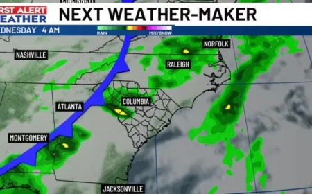 Cold Front Hits Midlands Before Thanksgiving Day