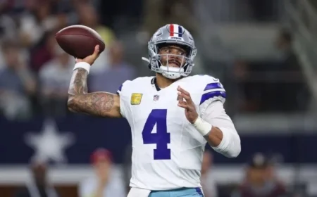 Dak Set to Break Cowboys’ All-Time Passing Record