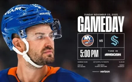 Islanders Face Kraken: Game Preview