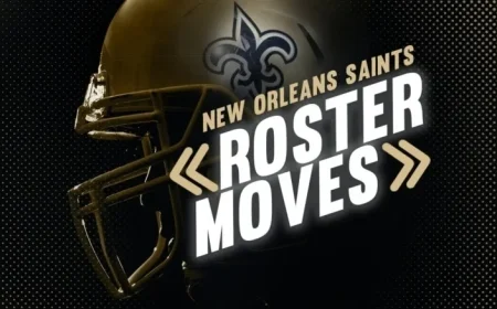 Saints Announce Last-Minute Roster Changes for Week 12 Against Falcons